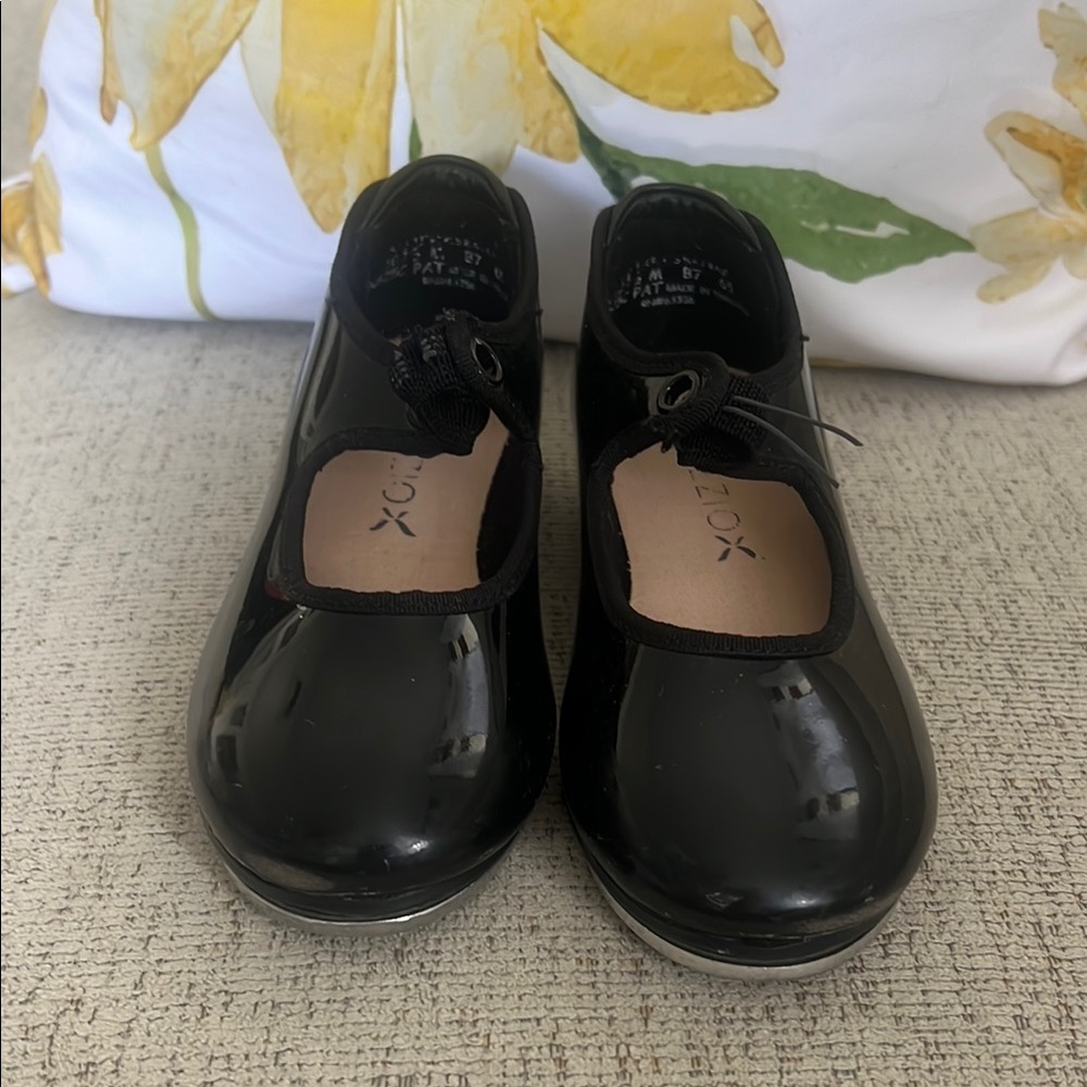 Capezio Black Kids Tap Dance Shoes